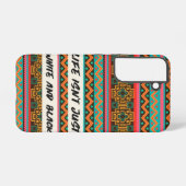 Colorful Pattern isn't White and Black Samsung Galaxy Hoesje (Achterkant horizontaal)
