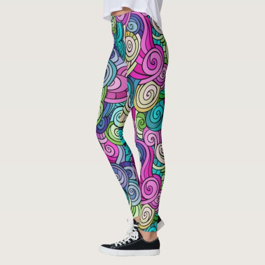 Colorful Pattern Leggings (Links)