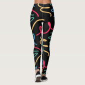 Colorful Pattern Leggings (Achterkant)