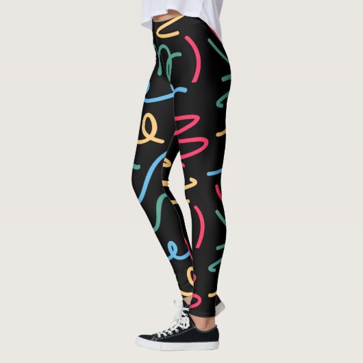 Colorful Pattern Leggings (Links)