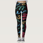 Colorful Pattern Leggings (Voorkant)