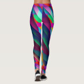 Colorful Pattern-Leggings Leggings (Achterkant)