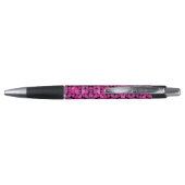 Colorful Pattern, Pink, Roos, Floral Pattern Pen (Achterkant)
