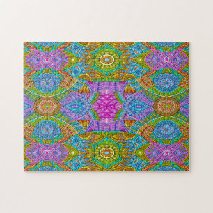 Colorful Pattern Puzzle Legpuzzel