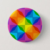 Colorful Pattern Ronde Button 5,7 Cm (Voorkant)
