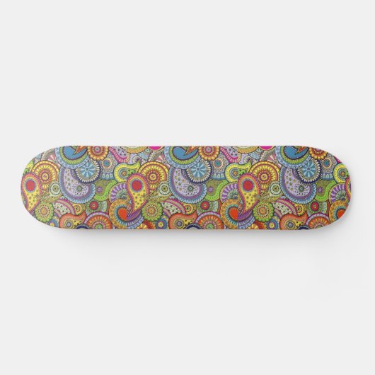Colorful Pattern Skateboard (Horizontaal)