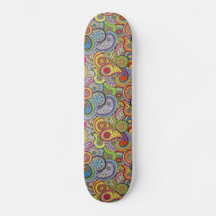 Colorful Pattern Skateboard