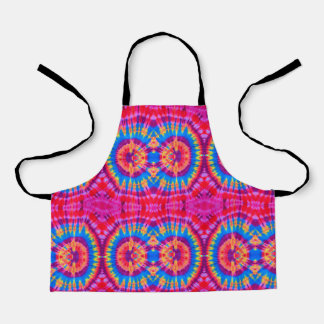 Colorful Pattern Stropdas-dye bohemian Schort
