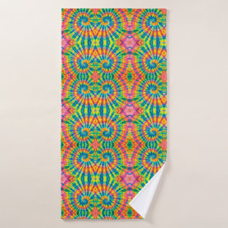 Colorful Pattern Stropdas-dye Hippie Badhanddoek
