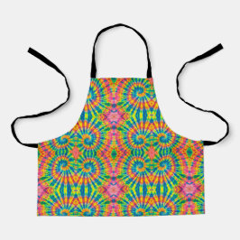 Colorful Pattern Stropdas-dye Hippie Schort