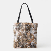 Colorful Pattern Study, Leopard, Zebra, Camouflage Tote Bag (Achterkant)