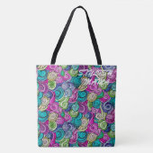 Colorful Pattern Tote Bag (Voorkant)