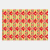 Colorful Patterned Designer Inpakpapier Vel (Voorkant 2)