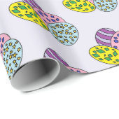 Colorful Patterned Easter Egg Cadeaupapier (Rol Hoek)