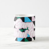 Colorful Patterned Sorry, raar Fart Funny Koffiemok (Center)