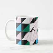 Colorful Patterned Sorry, raar Fart Funny Koffiemok (Links)