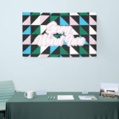 Colorful Patterned Sorry, raar Fart Funny Spandoek (Beurs)