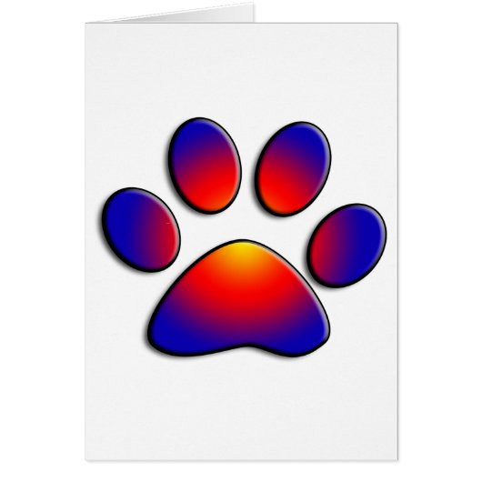 COLORFUL PAW (Voorkant)