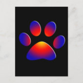 COLORFUL PAW BRIEFKAART (Voorkant)