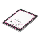 Colorful Paw-dierenarts Notitieblok (Linkerzijde)