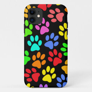 Colorful Paw Prins Collage Case-Mate iPhone Case