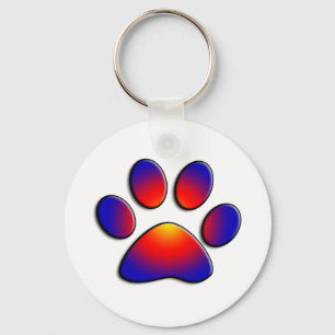 COLORFUL PAW SLEUTELHANGER