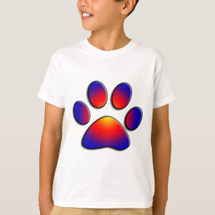 COLORFUL PAW T-SHIRT