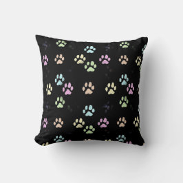 Colorful Paws Pillow Kussen