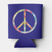 Colorful Peace Sign Blikjeskoeler (Voorkant)