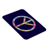 Colorful Peace Sign Magneet (Rechterzijde)