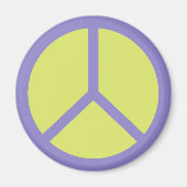 Colorful Peace Sign magnet (Voorkant)