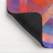 Colorful Peace Sign Muismat (Hoek)