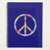 Colorful Peace Sign Planner (Voorkant)