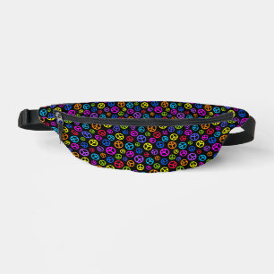 Colorful Peace Symbol Patroon Heuptasje