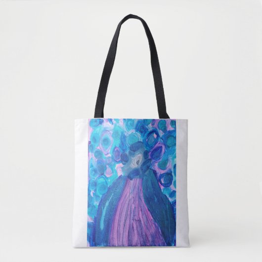 Colorful Peacock Canvas tas (Voorkant)