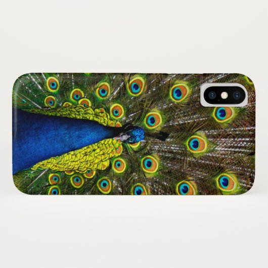 Colorful peacock Case-Mate iPhone case (Achterkant (horizontaal))