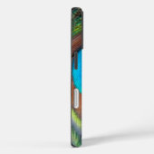 Colorful Peacock Feather Eyespot Case-Mate iPhone Case (Achterkant / Rechts)