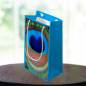 Colorful Peacock Feather Eyespot Klein Cadeauzakje