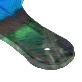 Colorful Peacock Feather Eyespot Snijplank (Hoek)