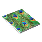 Colorful Peacock Feathers Print Notitieblok (Schuin)