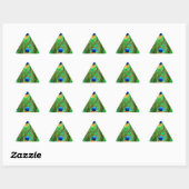Colorful Peacock Feathers Print Sticker (Vel)