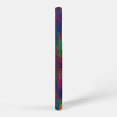 Colorful Peacock Feathers Samsung Galaxy Hoesje (Rechterkant)