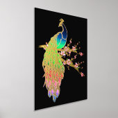 Colorful Peacock Folie Afdrukken (Laagn)