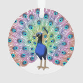 Colorful Peacock Ornament (achterkant)
