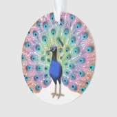 Colorful Peacock Ornament (voorkant)