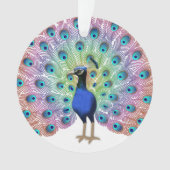 Colorful Peacock Ornament (voorkant)