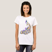 Colorful Peacock T-shirt (Voorkant volledig)