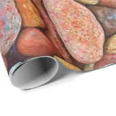 Colorful Pebble Rock Wrapping Paper Cadeaupapier (Rol Hoek)