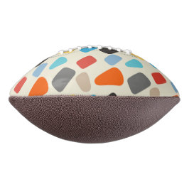Colorful Pebbles American Football