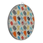 Colorful Pebbles Dartbord (Voorkant Links)